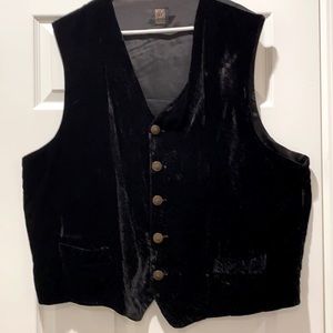 Velvet Black Vest
